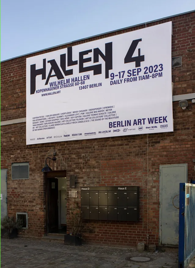 Brick wall banner branding